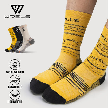 🥾 WRELS Merino Wool Cushion Hiking Socks