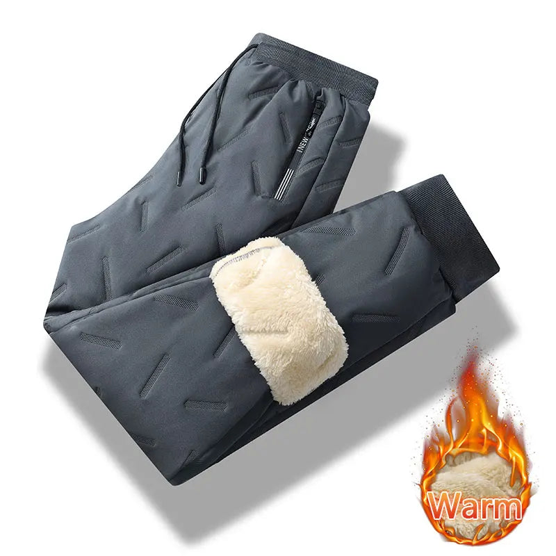 ⚡ Thermal Fleece Waterproof Winter Running Pants