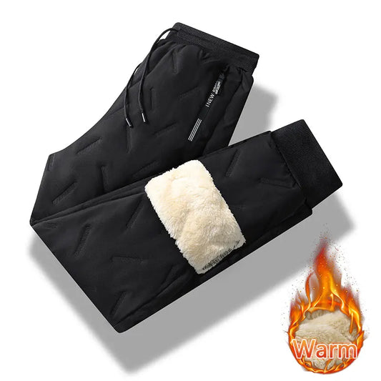 ⚡ Thermal Fleece Waterproof Winter Running Pants