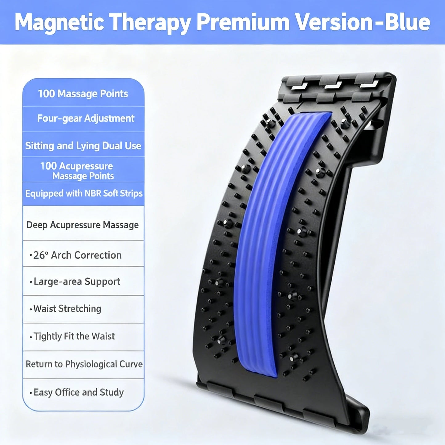 Orthopedic Lumbar Back Stretcher & Massager