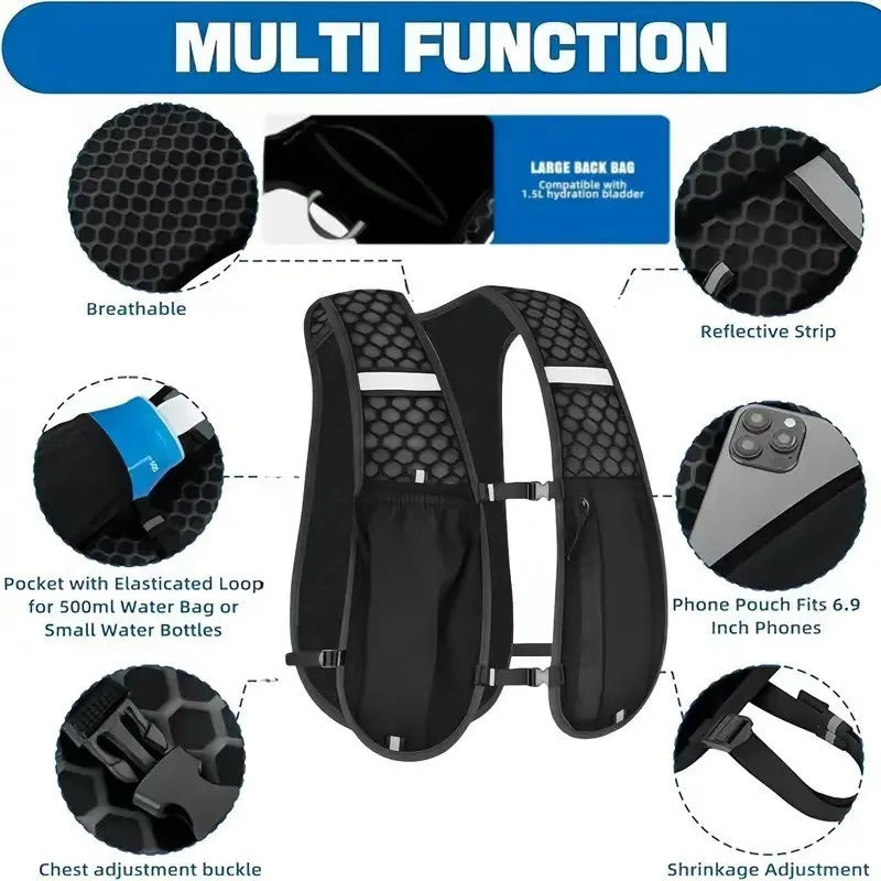 🏃‍♂️ Pro-Trail Running Hydration Vest