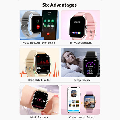 ⌚ 1.83" HD Smartwatch with Wireless Bluetooth Calling