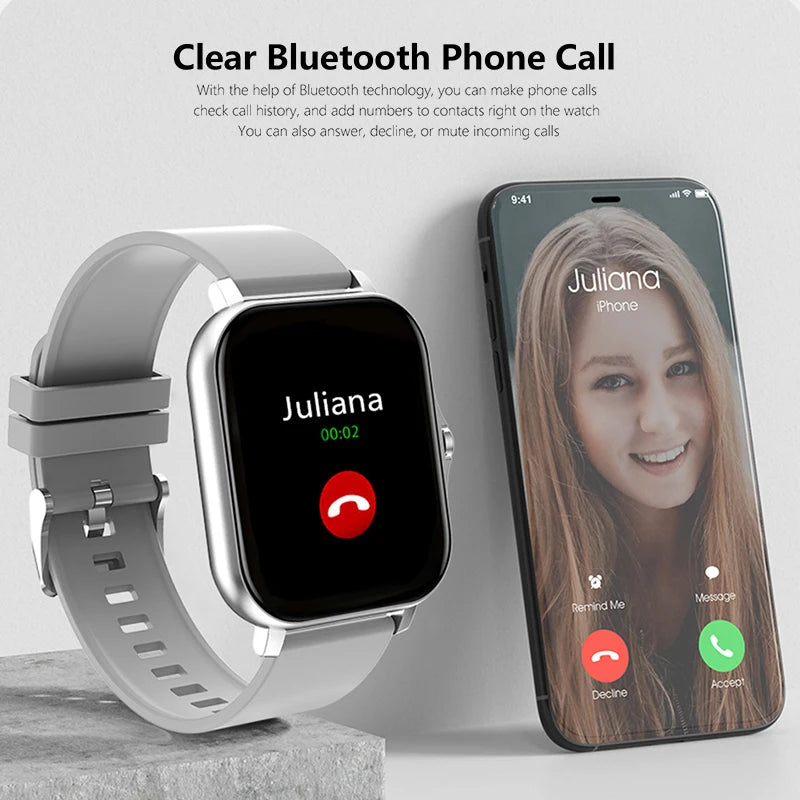⌚ 1.83" HD Smartwatch with Wireless Bluetooth Calling