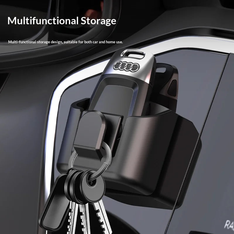 Car Center Console Organizer with High-Speed Toll Card Holder