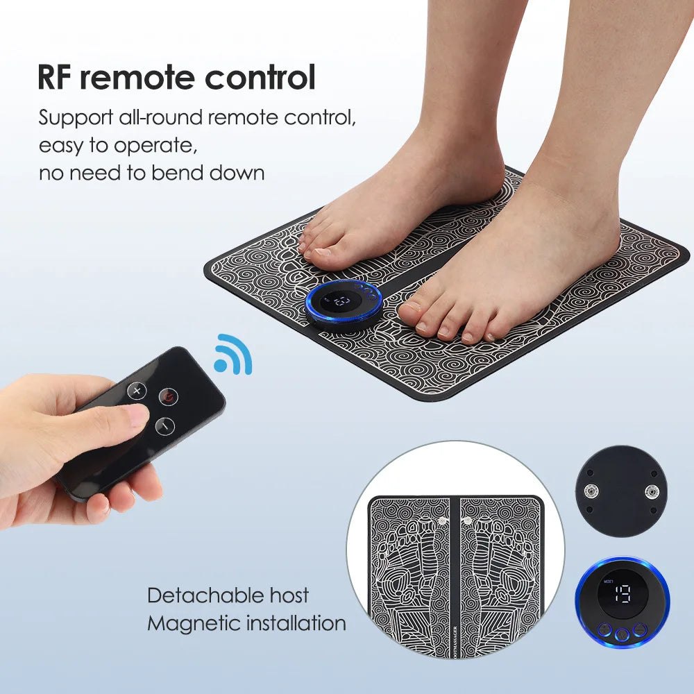 🦶 EMS Electric Foot Massager & Circulation Pad