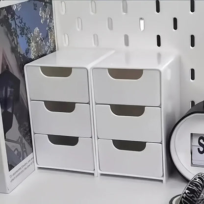 ⚡ 3-Layer Portable Storage Caddy for Office Supplies & Cosmetics