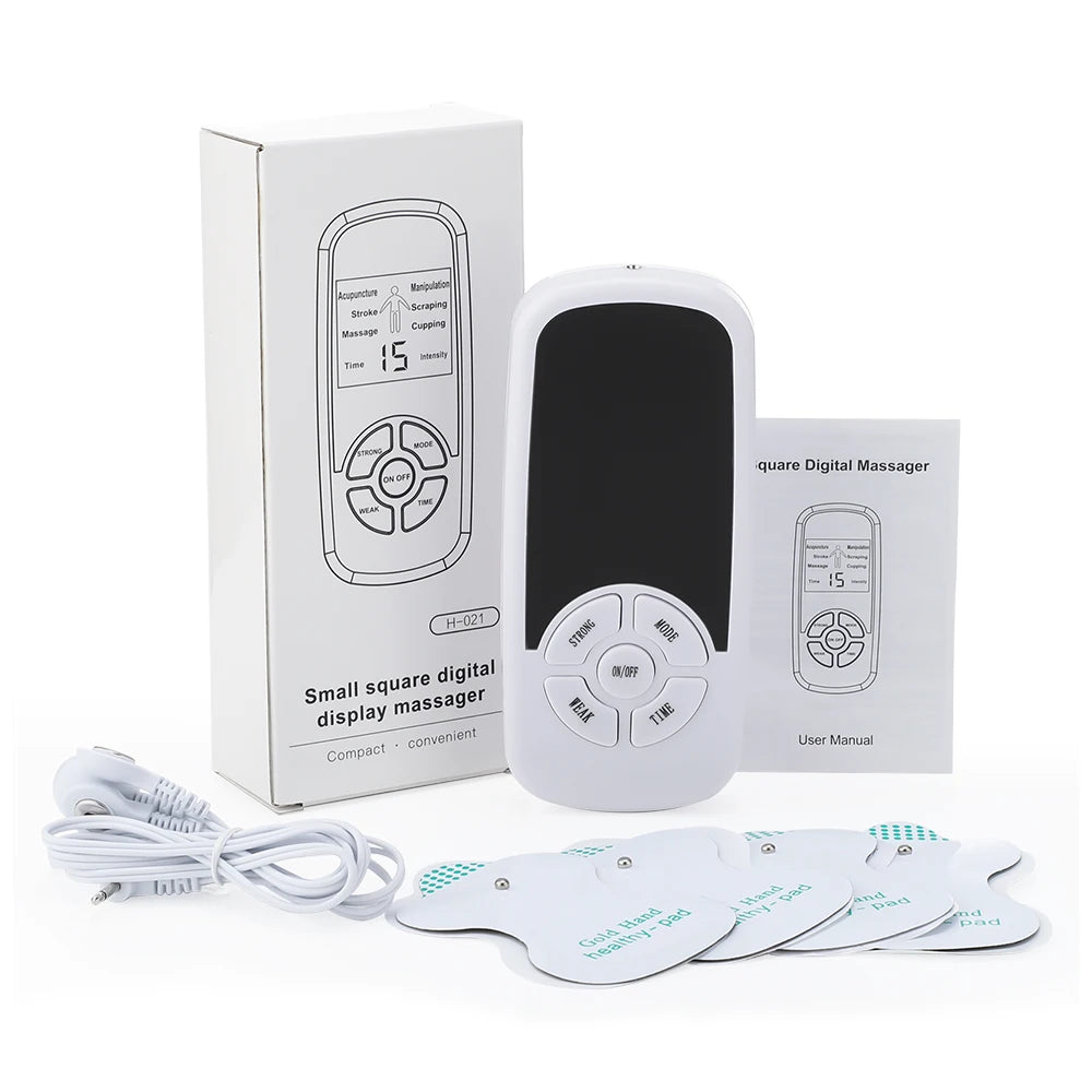 ⚡ 6-Mode Electronic Pulse Massager for Full-Body Muscle Relaxation