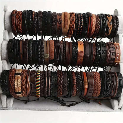 UrbanTribes 20-Piece Leather Wrap Set