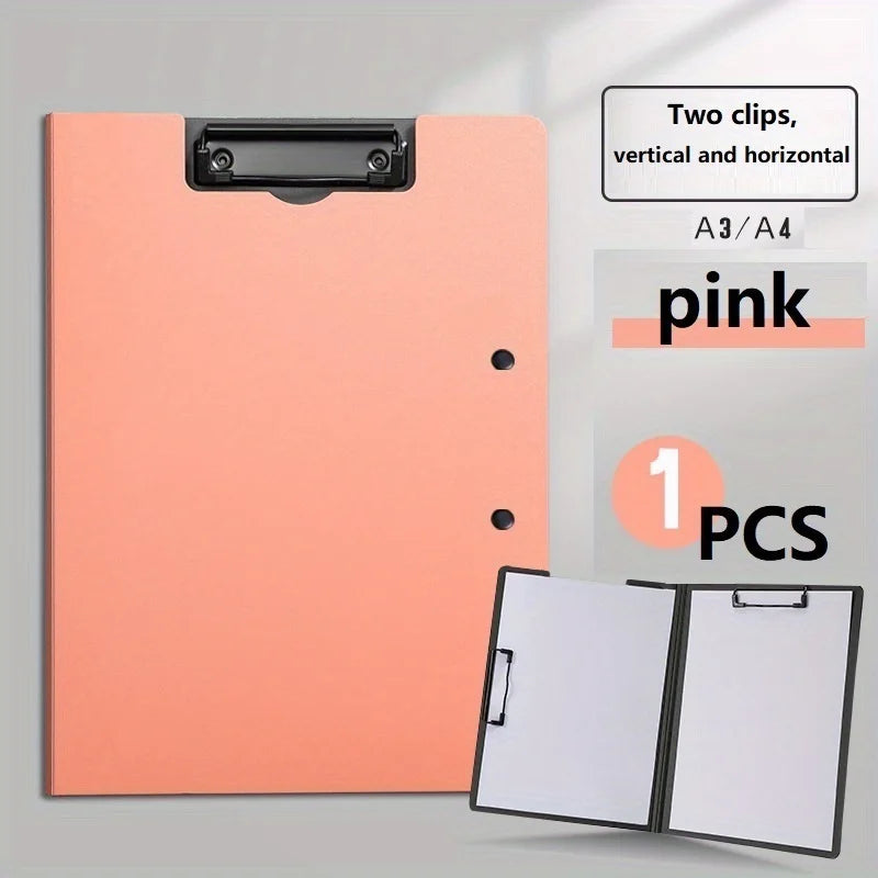 Business Writing Padfolio & Flip-Cover A4 Clipboard for School & Office