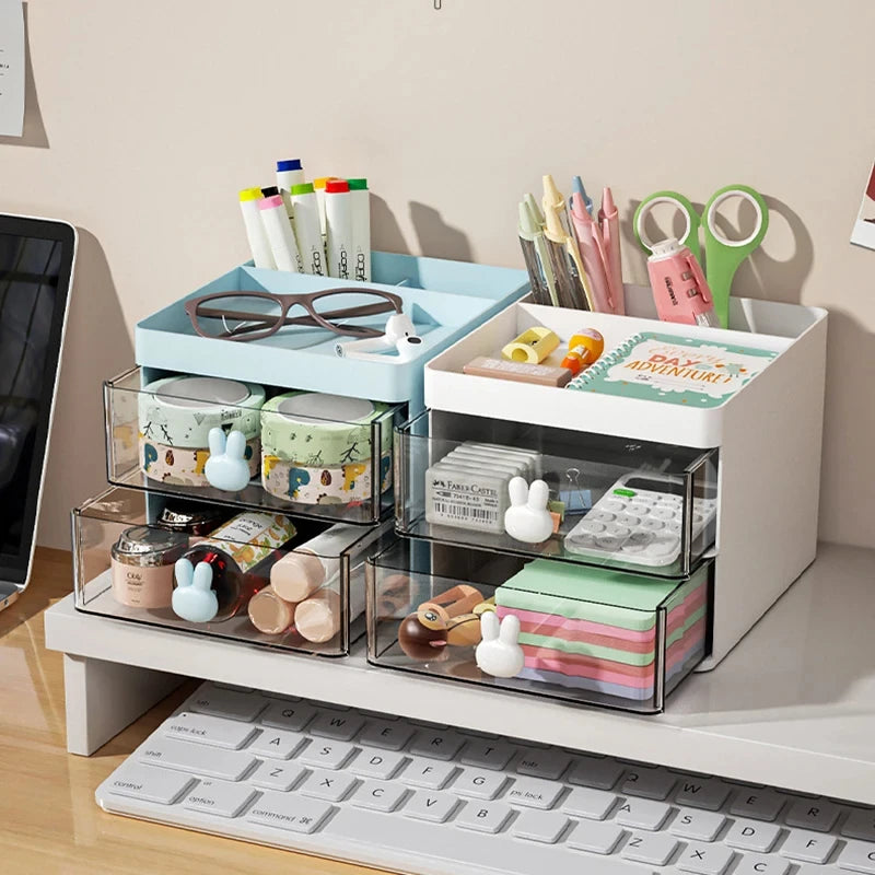 ⚡ Multi-Functional Office Desk & Makeup Organizer for Stationery