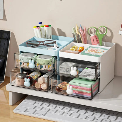 ⚡ Multi-Functional Office Desk & Makeup Organizer for Stationery