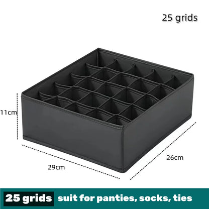 📂 Multi-Grid Wardrobe Organizer & Drawer Divider Box