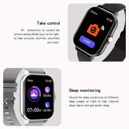 ⚡ LAXASFIT Smart Sports Fitness Watch with Bluetooth Call