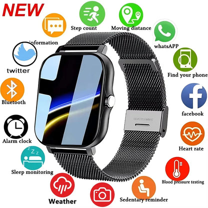 ⚡ LAXASFIT Smart Sports Fitness Watch with Bluetooth Call