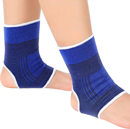 🏃‍♂️ Pro Elastic Ankle Support Sleeves (1 Pair)