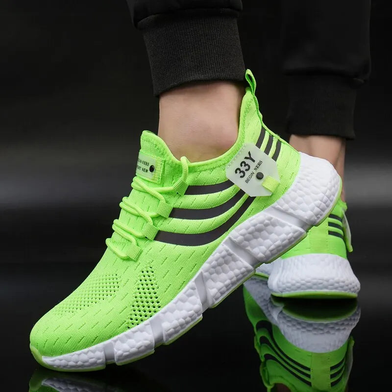 Men's Breathable Mesh Running Shoes